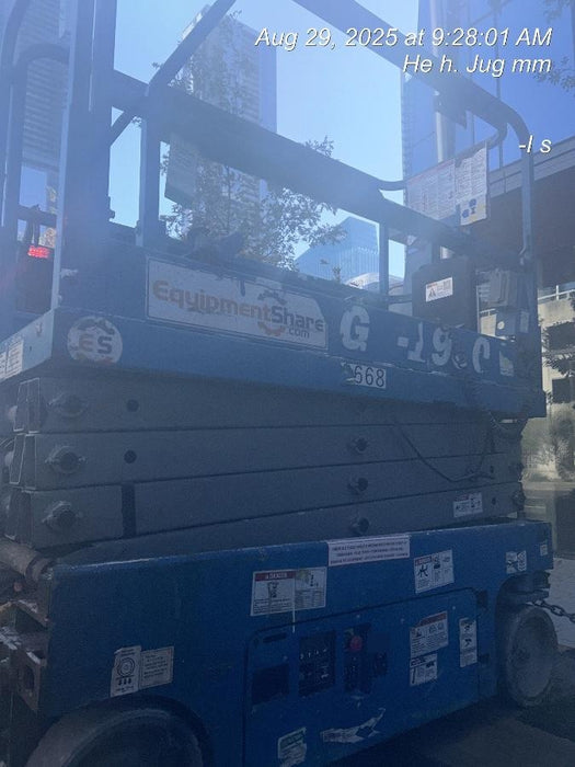 2017 Genie GS-1930 Genie GS-1930 Scissor Lift