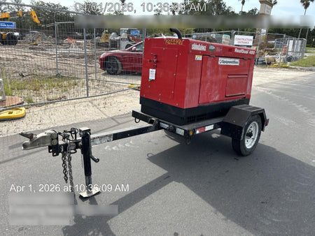 2023 Shindaiwa DGW400MDL Kubota D902 Engine, 23 HP, Dual Op Welder, Wire, Arc, Droop Stick, Tig, and CC Stick Functionality, Simulphase, 3 Phase and 1 Phase Gen Output, Single Axle NB Trlr, Slr Trckl Chrg 12V 12W, Fire Ext