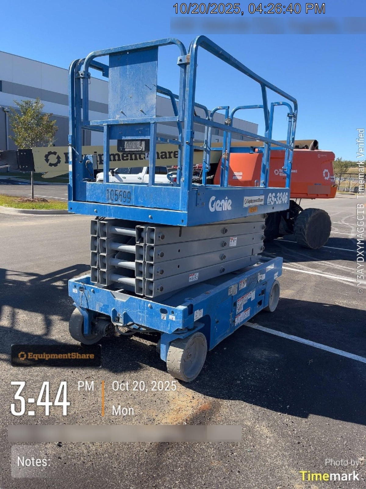 2020 Genie GS-3246 Standard, Folding full height swing gate