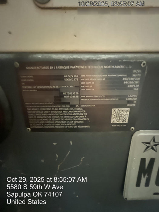 2020 ATLAS COPCO QAS 70