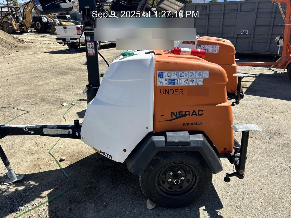 2023 Generac MLT2 Diesel, Flex Switch 120V Input, Powerzone Controller, (4) 320W LED Lights, 4kW Generator, 39.9 Gal Fuel Tank, 2" Ball, T3