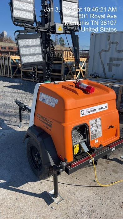 2024 Generac MLT2 Diesel, Flex Switch 120V Input, Powerzone Controller, 
(4) 320W LED Lights, 4kW Generator, 39.9 Gal Fuel Tank, 2" Ball, T3