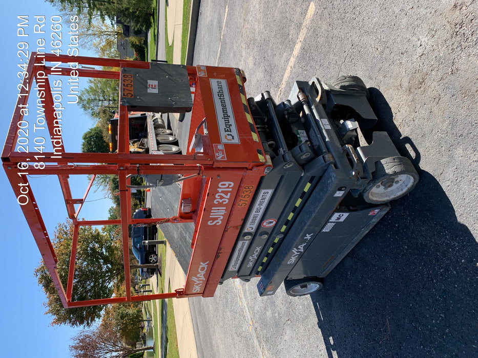 2016 Skyjack SJIII-3219 Standard Rental Specs