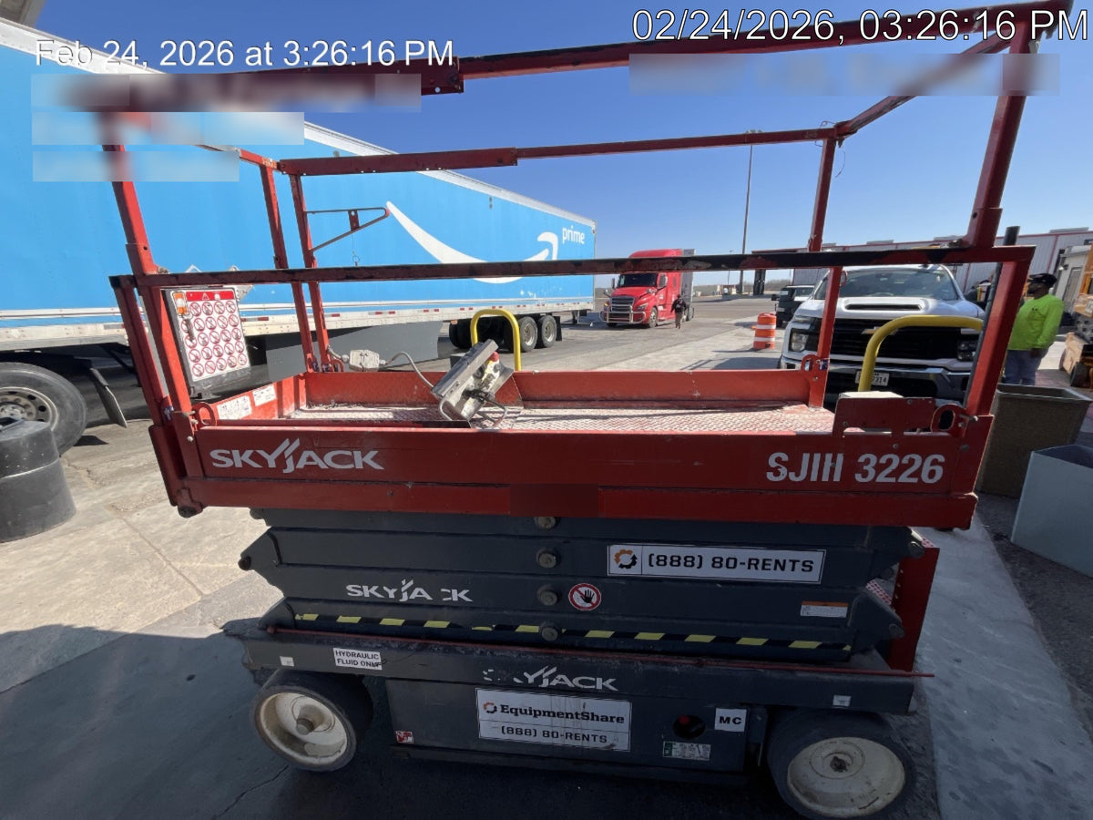 2019 Skyjack SJIII-3226 Skyjack SJIII3226 Standard w/Trojan Batteries