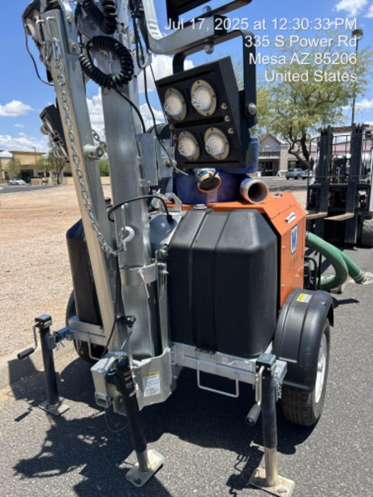 2023 Wanco WLTT-4MM4K Diesel, Deep Sea Controller, Shore Power Plug, Auto Start, (4) 350W LED Floodlights, 4kW Generator, 60 Gal Fuel Tank, 2" Ball, T3