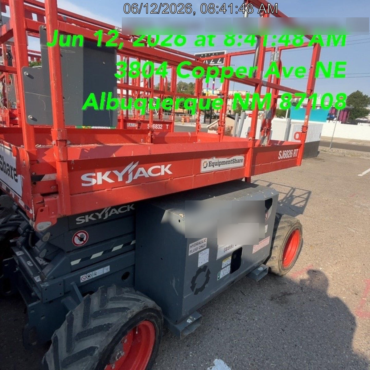2019 SKYJACK SJ6826 RT