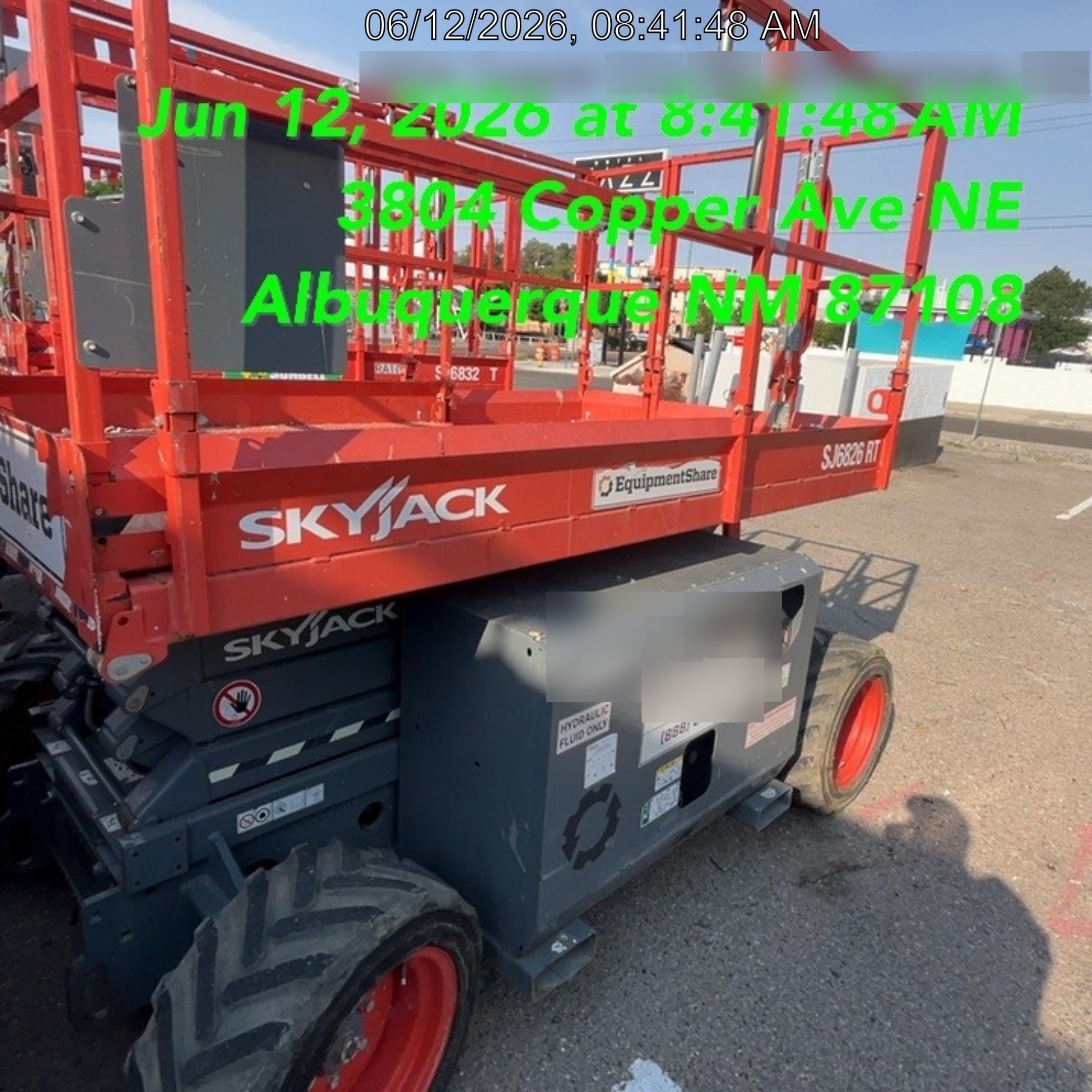 2019 SKYJACK SJ6826 RT