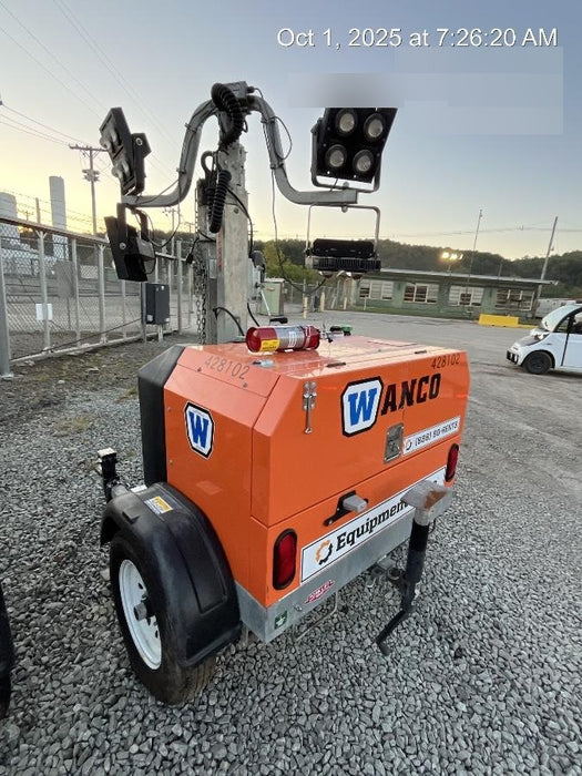 2024 Wanco WLTT-4MM4K Diesel, Deep Sea Controller, Shore Power Plug, Auto Start, (4) 350W LED Floodlights, 4kW Generator, 60 Gal Fuel Tank, 2" Ball, T3