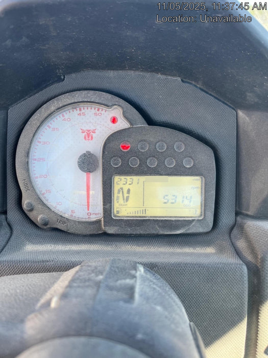 2021 Yanmar YU1000 Canopy, Steel Wheel, Poly WindShield, Beacon, Backup Alarm