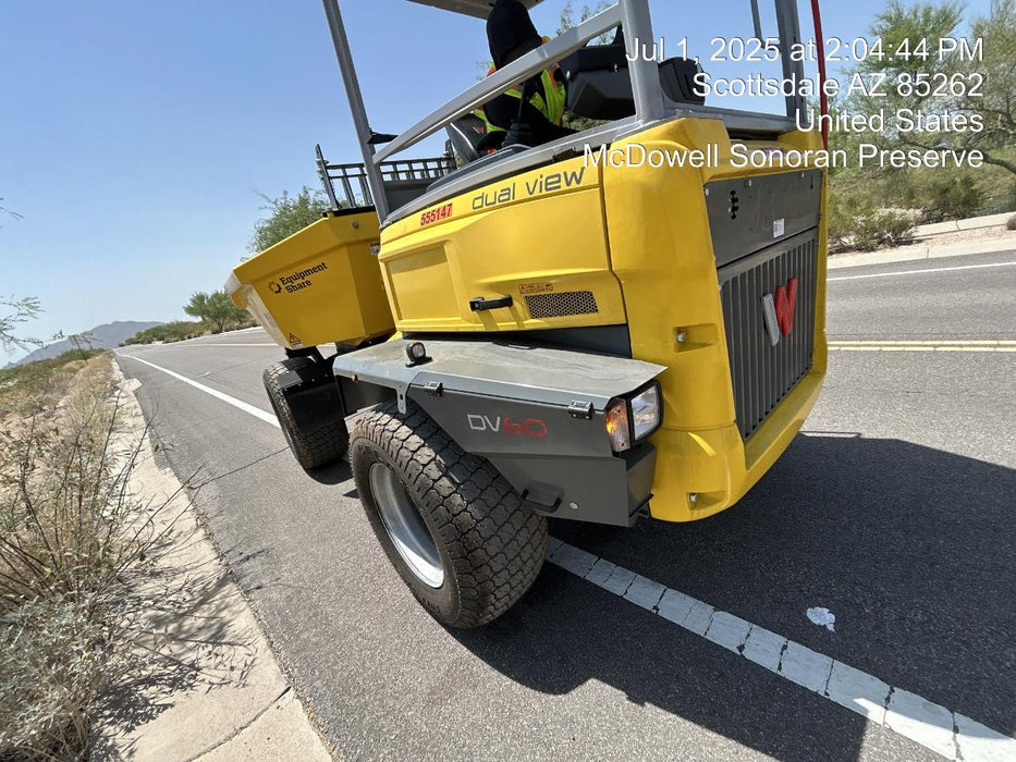 2025 WACKER NEUSON DV603 Canopy Turf Tires