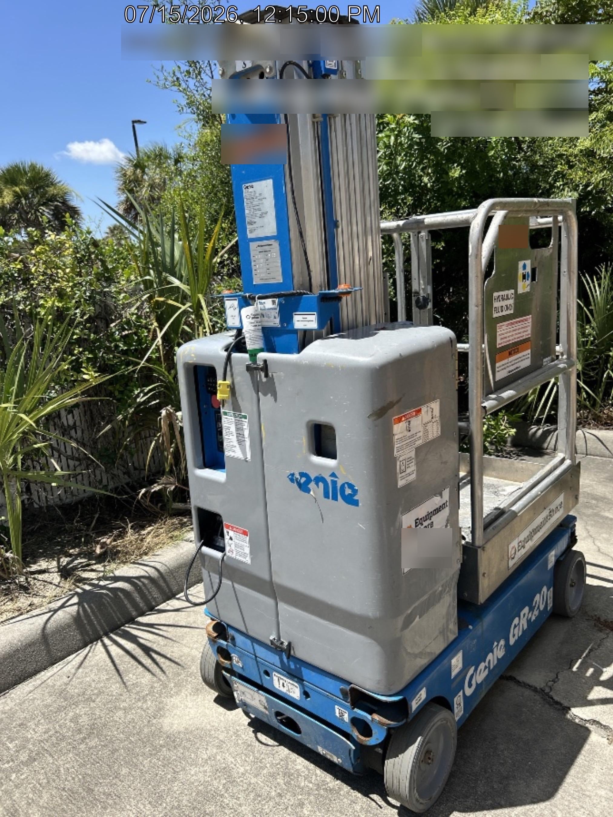 2019 GENIE GR-20