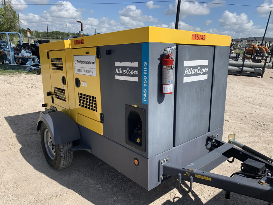 2020 ATLAS COPCO PAS 150 HF CS Enclosed