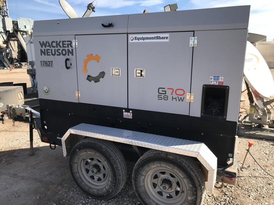 2018 WACKER NEUSON G70