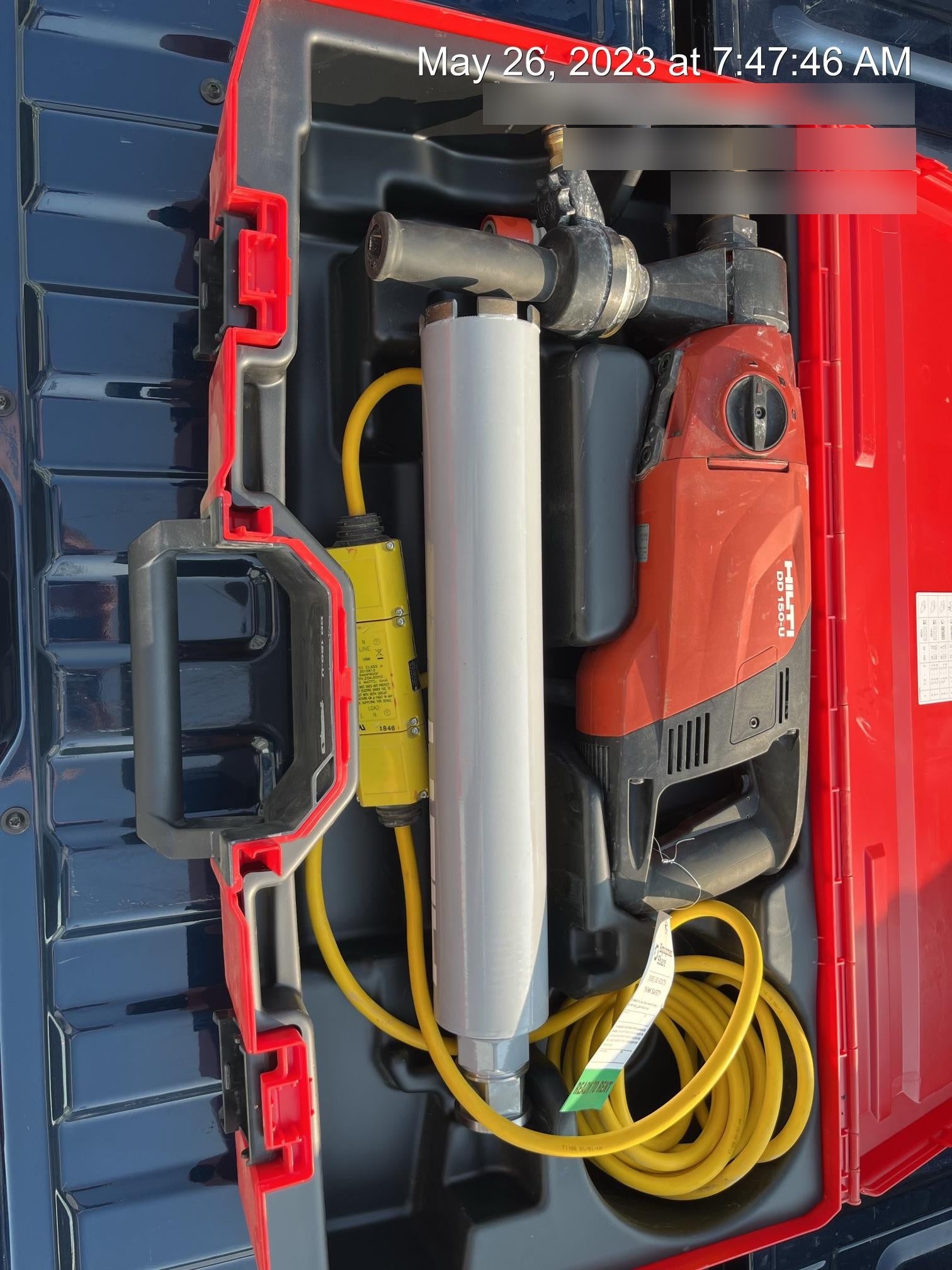 2019 HILTI DD 150-U