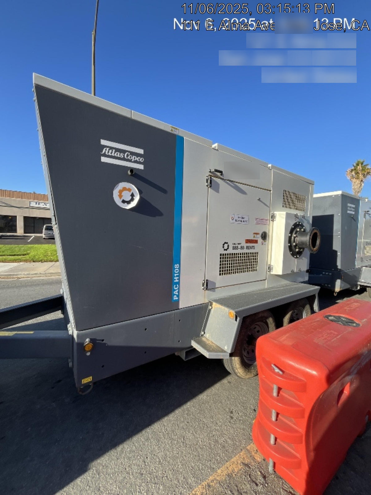2023 ATLAS COPCO PAC H108 JD-S