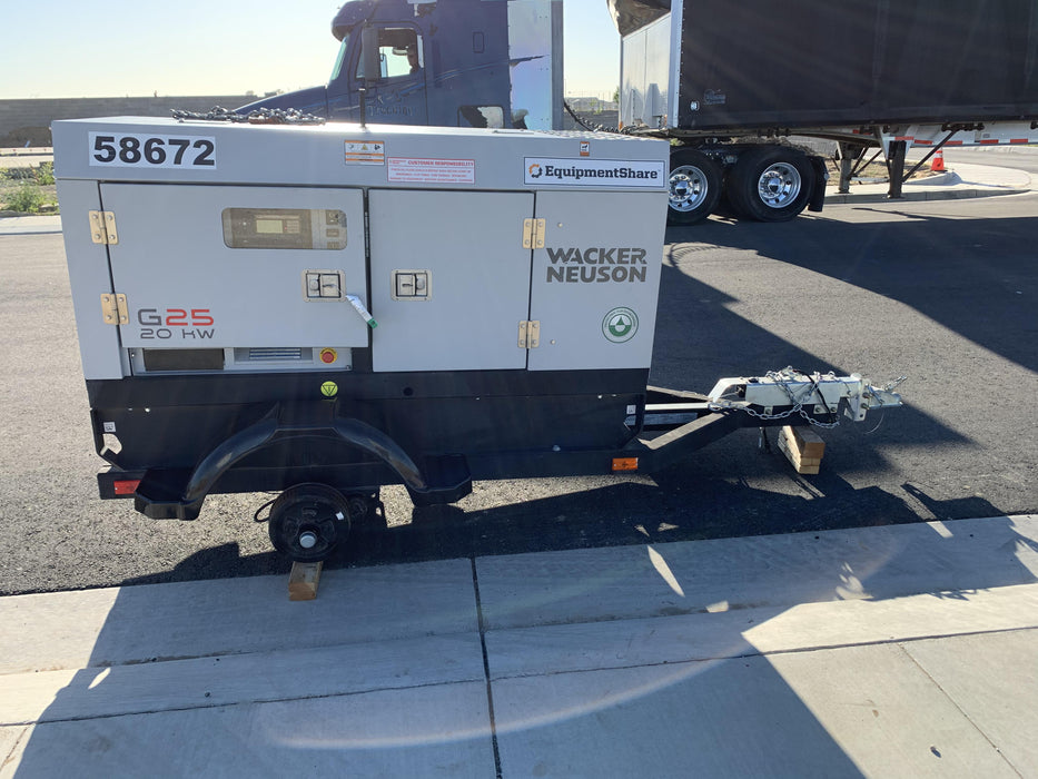 2020 WACKER NEUSON G25