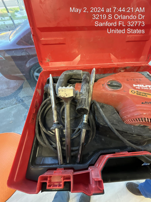 2020 HILTI TE 700-AVR