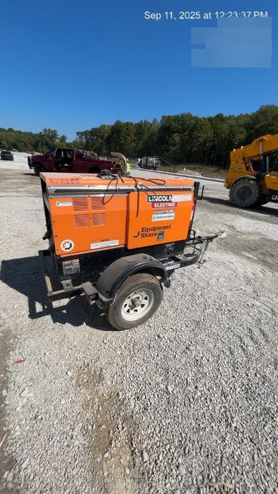 2021 Lincoln Electric Vantage 322 Vantage 322 Ready Pak 3 w/ Decals, ORANGE (includes trailer, cable rack, fender light kit) NO Telematics