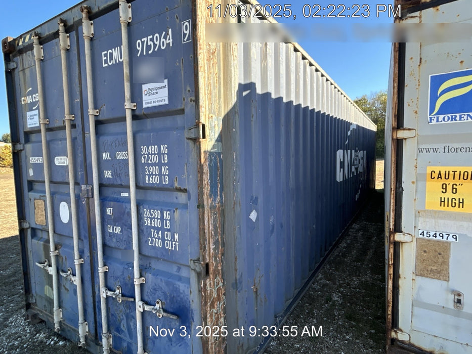 2024 USA CONTAINER 40' Storage Container