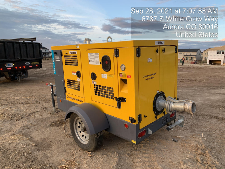 2021 ATLAS COPCO PAS 100 HF CS Enclosed