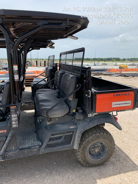 2021 Kubota RTV-X1140W-H Plastic Canopy, Windshield Acrylic Clear, LED Strobe Light, Wire Harness Kit, Back up Alarm