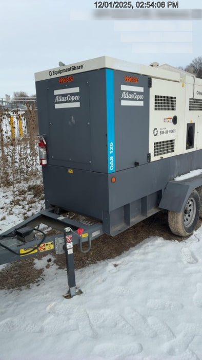 2022 ATLAS COPCO QAS 125