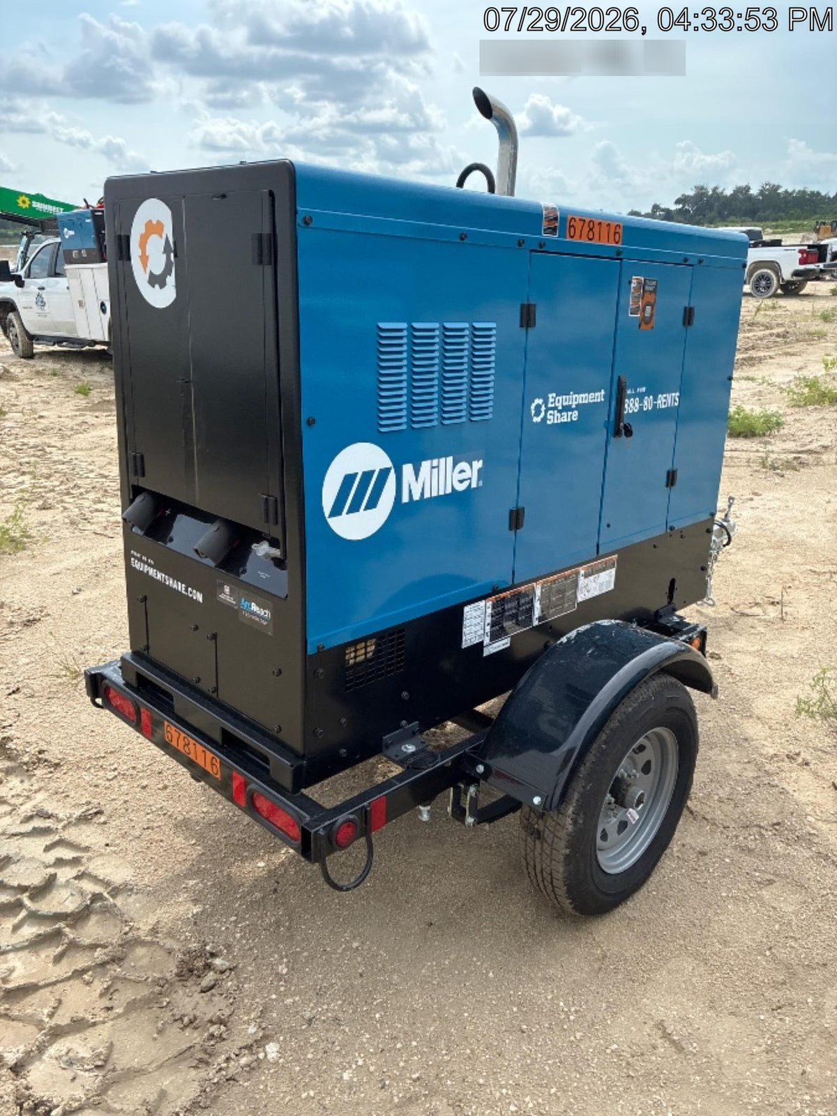 2026 MILLER ELECTRIC BIG BLUE 500
