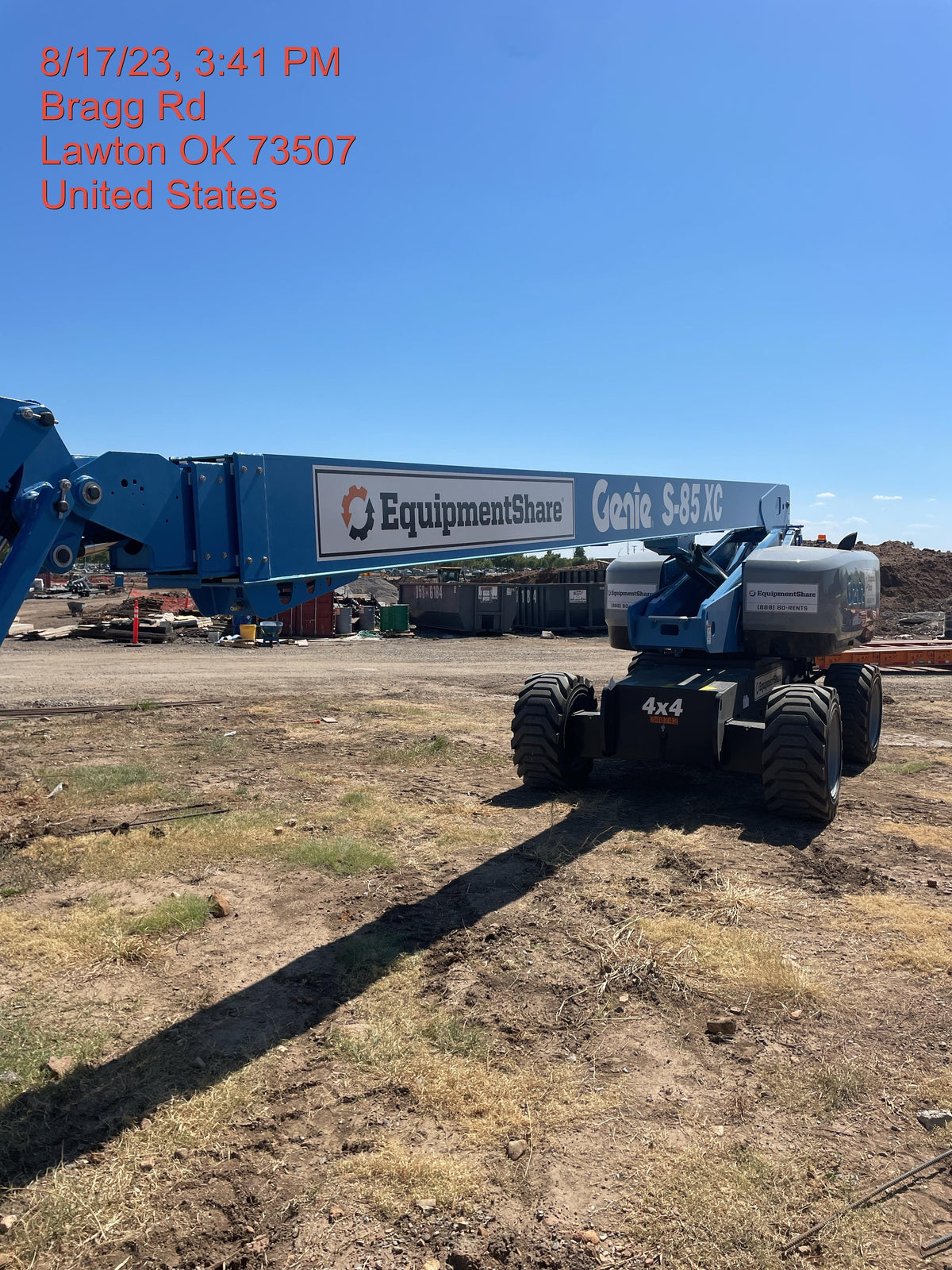 2023 GENIE S-85 XC