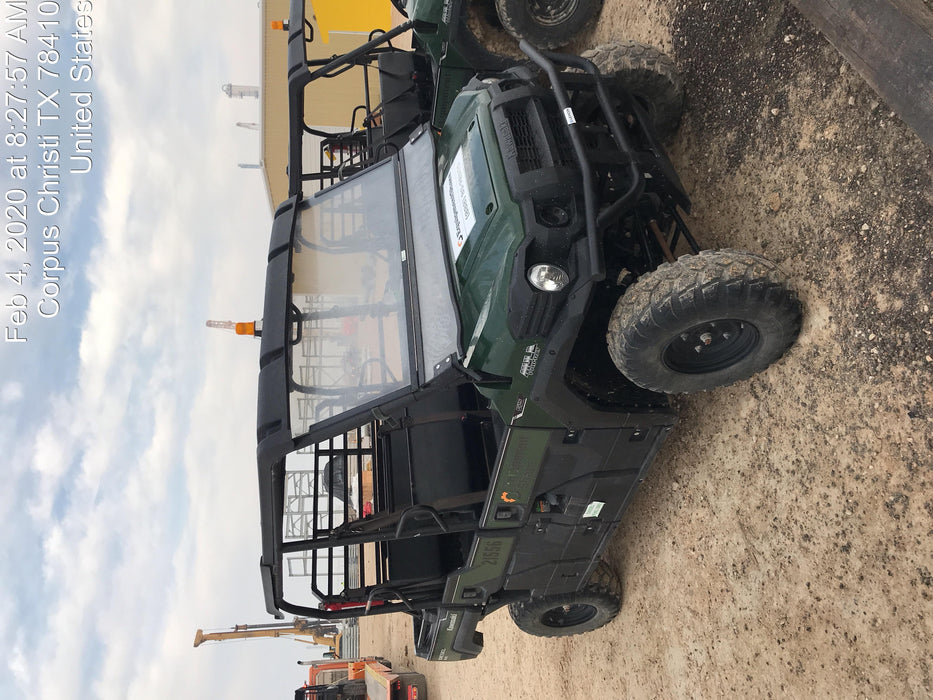 Kawasaki Mule PRO-DXT Kawasaki Mule PRO-DXT Diesel Utility Cart w/Alarm/Beacon, Hard Top, ES Track Hardware