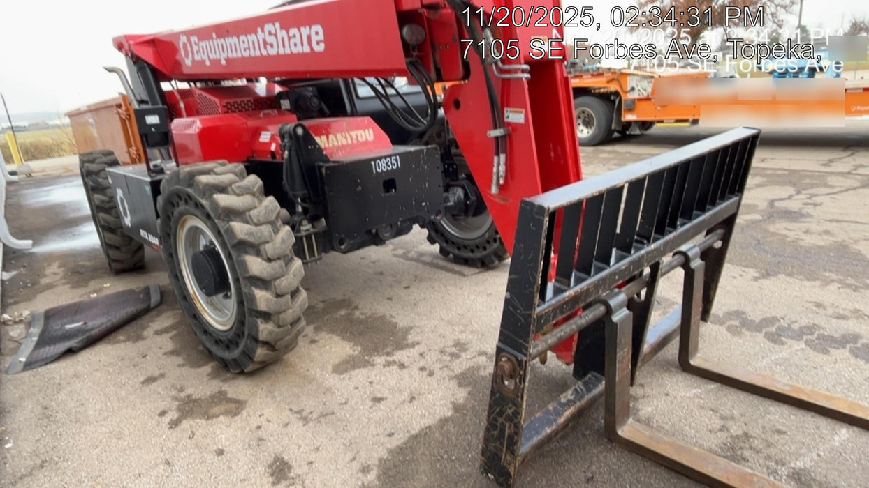 2020 Manitou MTA8044 Cab/Heat/Air, Solid Tires, Work Lights, Beacon, Aux Hydraulics, Back up Alarm, Lifting Eye, Mirrors, ES Keypad