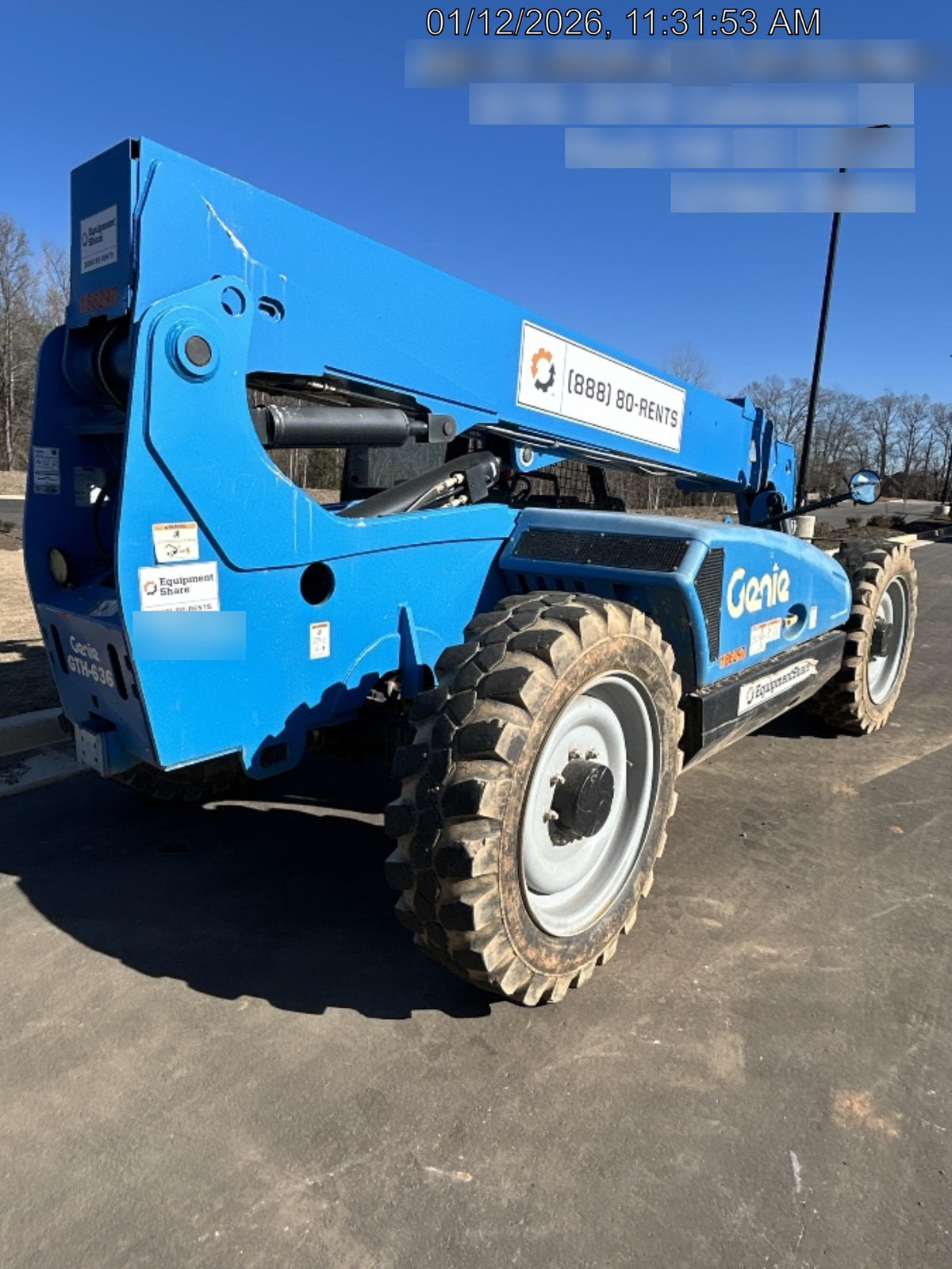 2021 GENIE GTH-636