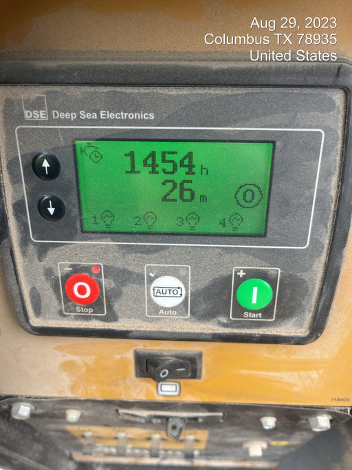 2022 Allmand NLV3GR (4) LED Light Fixture 350W, 23' Vertical Mast, 3kW Prime, Towable, Deep Sea L401, Leveling Jacks, Yanmar T4F 5.8hp