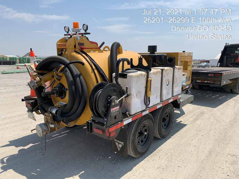 2021 Vac-Tron LP573XDT T4 Koehler Diesel Engine, 500 Gallon Debris Tank, x2 100 Gallon Water Tanks