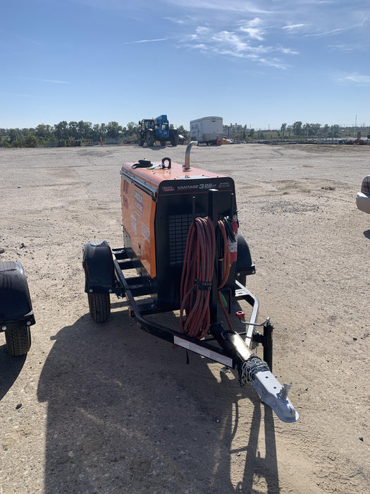 2021 Lincoln Electric Vantage 322 Vantage 322 Ready Pak 3 w/ Decals, ORANGE (includes trailer, cable rack, fender light kit) NO Telematics