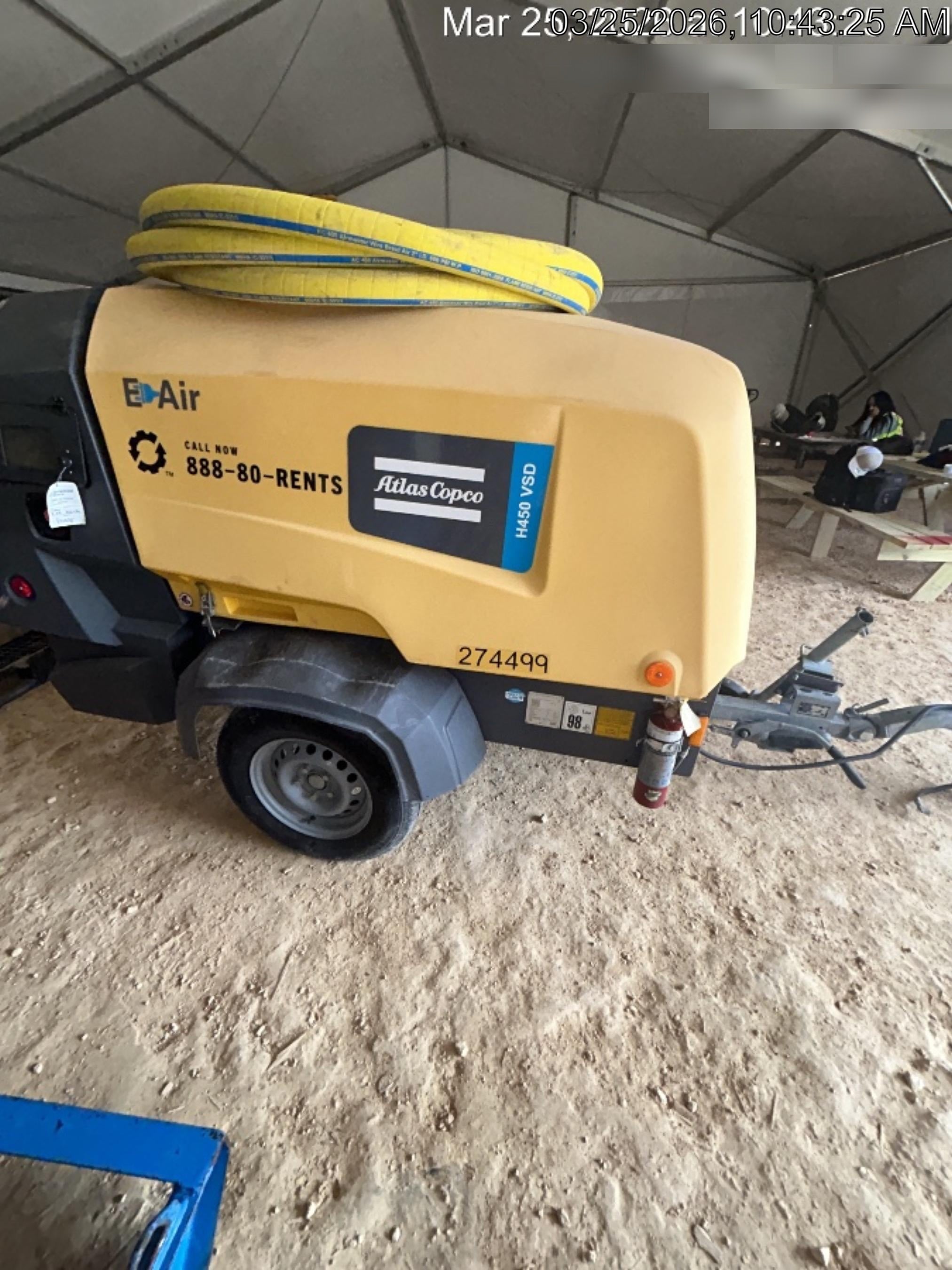 2022 ATLAS COPCO E-AIR H450