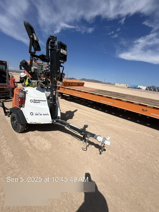 2023 Generac MLT2 Diesel, Flex Switch 120V Input, Powerzone Controller, 
(4) 320W LED Lights, 4kW Generator, 39.9 Gal Fuel Tank, 2" Ball, T3