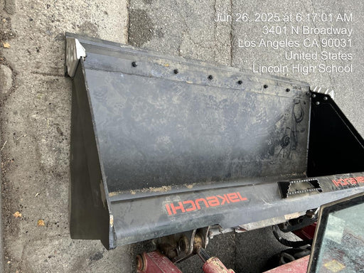 2025 TAKEUCHI 76" Smooth Bucket - Takeuchi