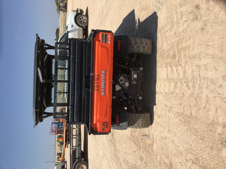 2019 Kubota RTV-X1140W-H 4wd Utility Cart, LED Strobe, Windshield Tempered Glass, Pastic Canopy, Wire Harness Kit, Backup Alarm