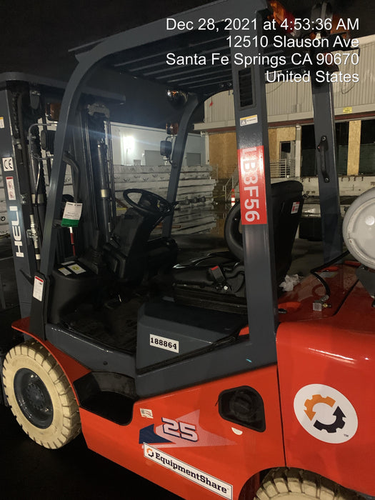 2021 HELI CPQYD25-KU1H