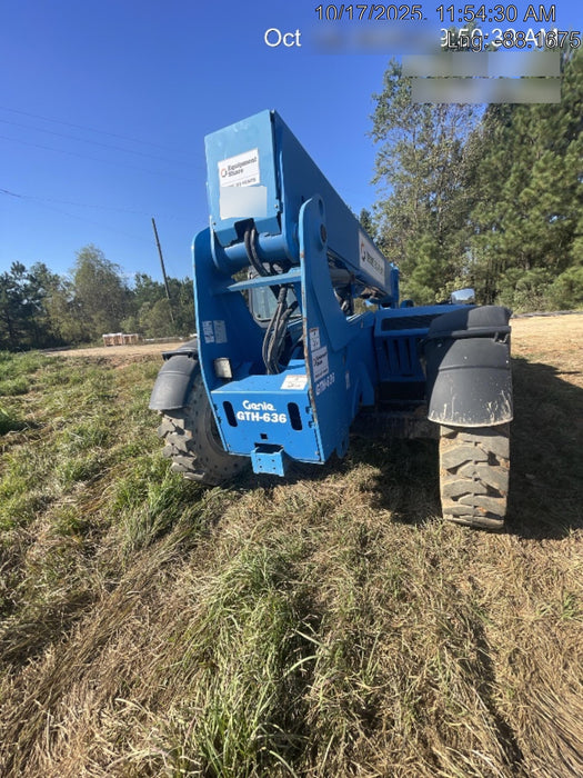 2020 Genie GTH-636 Cab/Heat/Air, Solid Tires, Work Lights, Beacon, Aux Hydraulics, Back up Alarm