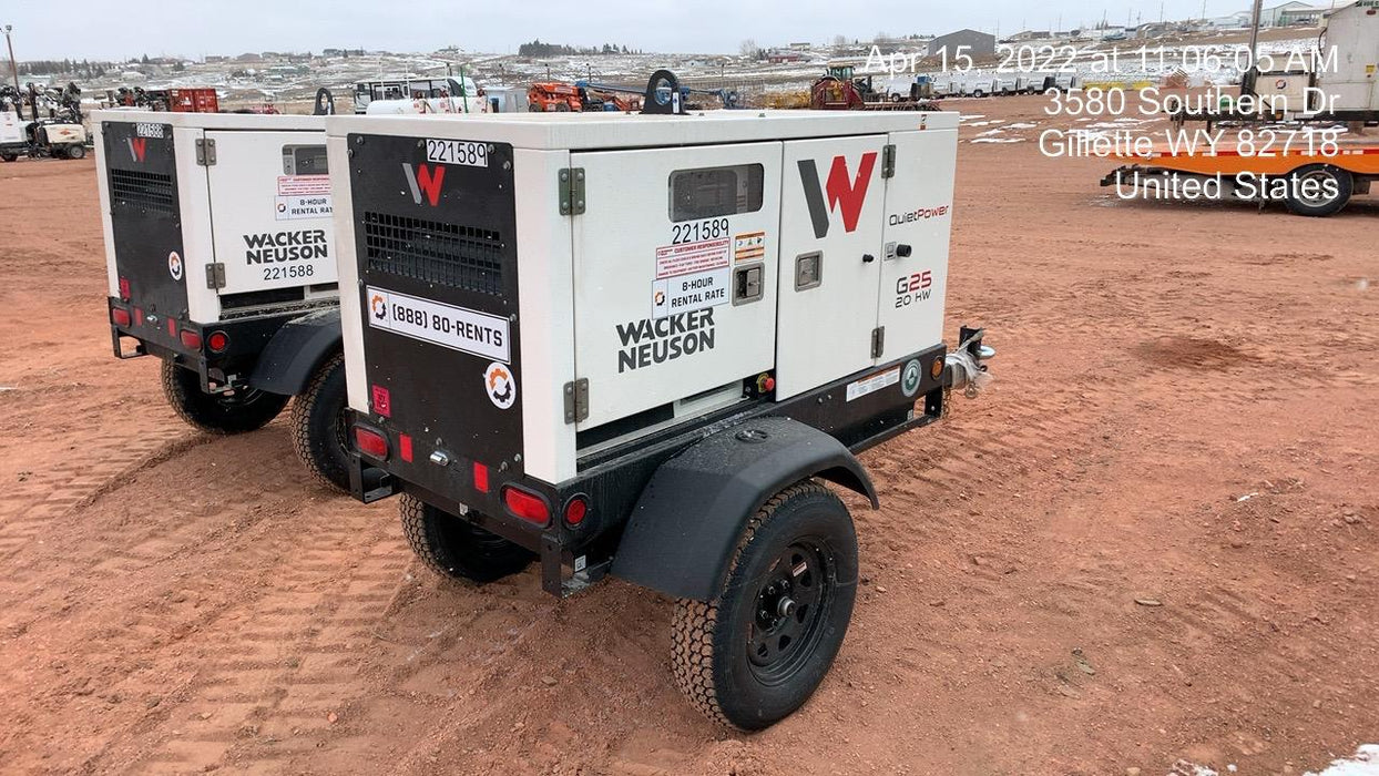 2022 WACKER NEUSON G25
