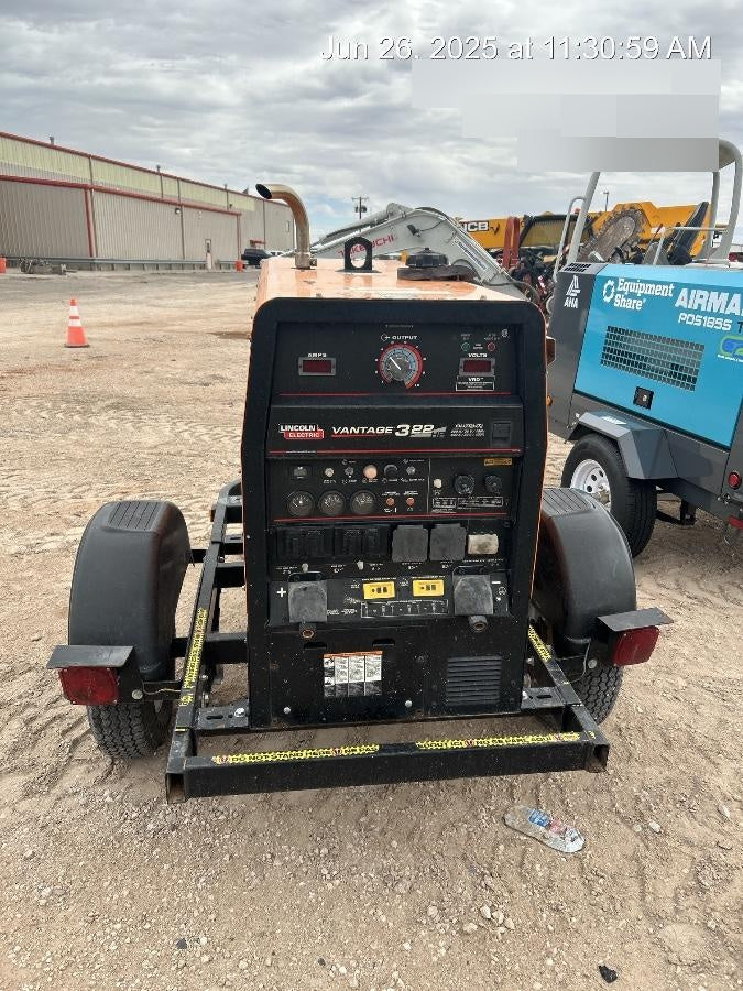 2021 Lincoln Electric Vantage 322 VANTAGE 322 READY-PAK 3