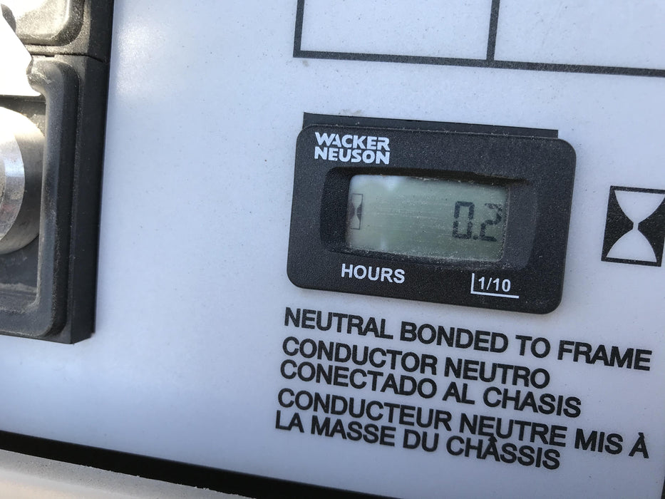 2019 Wacker Neuson LTV6L-MH Mobile Light Tower w/Fuel Level Sensor Installed