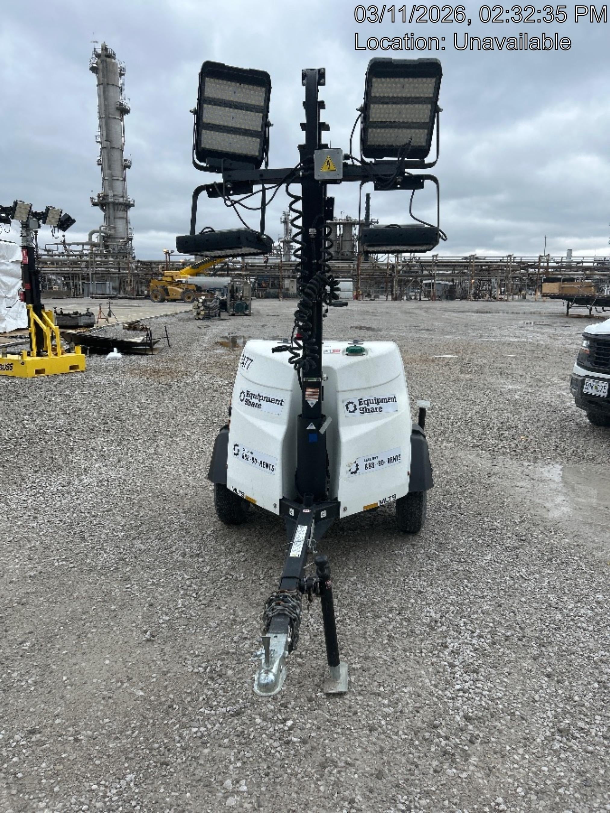 2023 Generac MLT2 Diesel, Flex Switch 120V Input, Powerzone Controller, (4) 320W LED Lights, 4kW Generator, 39.9 Gal Fuel Tank, 2" Ball, T3