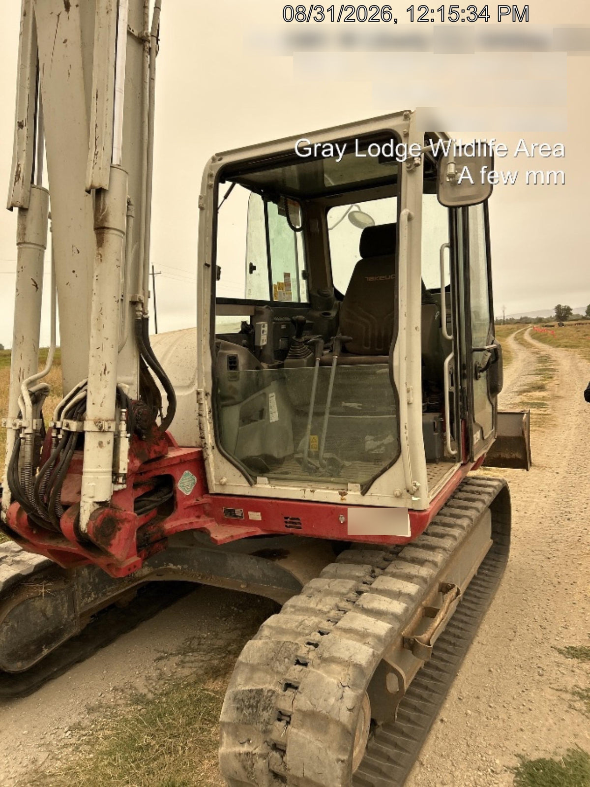 2019 Takeuchi TB290 Cab/Heat/AC Rubber tracks, Dozer blade, Travel alarm, Auxiliary hydraulics Manual QC, Hydraulic thumb, 18", 24", and 36" Buckets