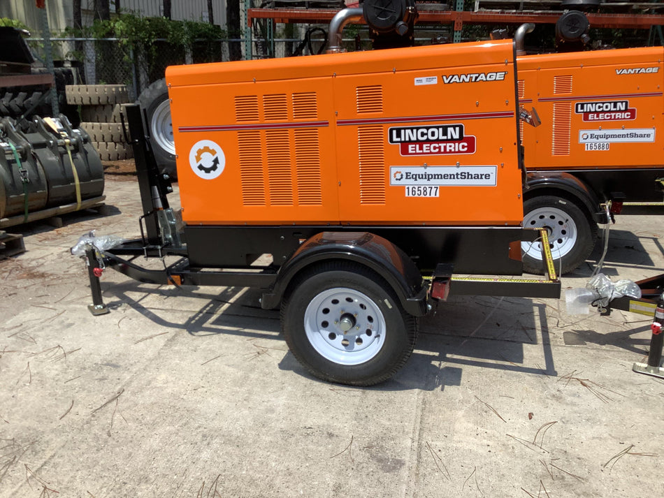 2021 Lincoln Electric Vantage 549X Ready Pak 3, ORANGE (includes trailer, cable rack, fender light kit)