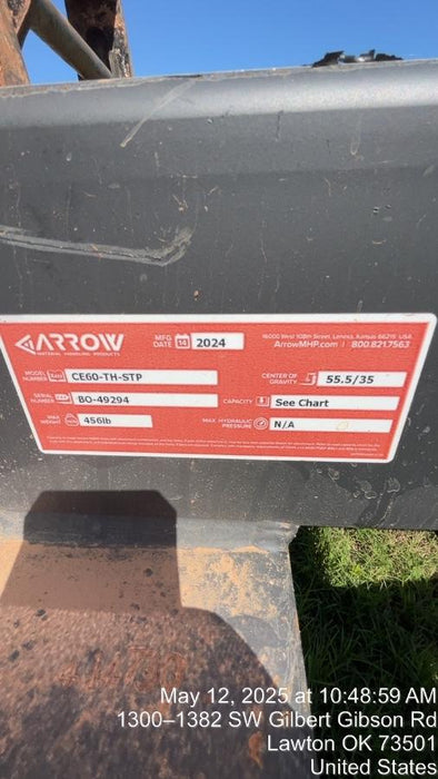 2024 ARROW MATERIAL HANDLING CE60-TH-STP