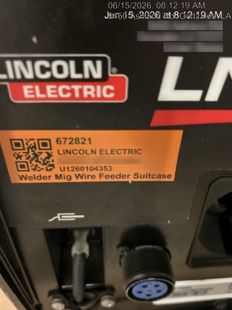 2026 LINCOLN ELECTRIC LN-25X w/Flowmeter
