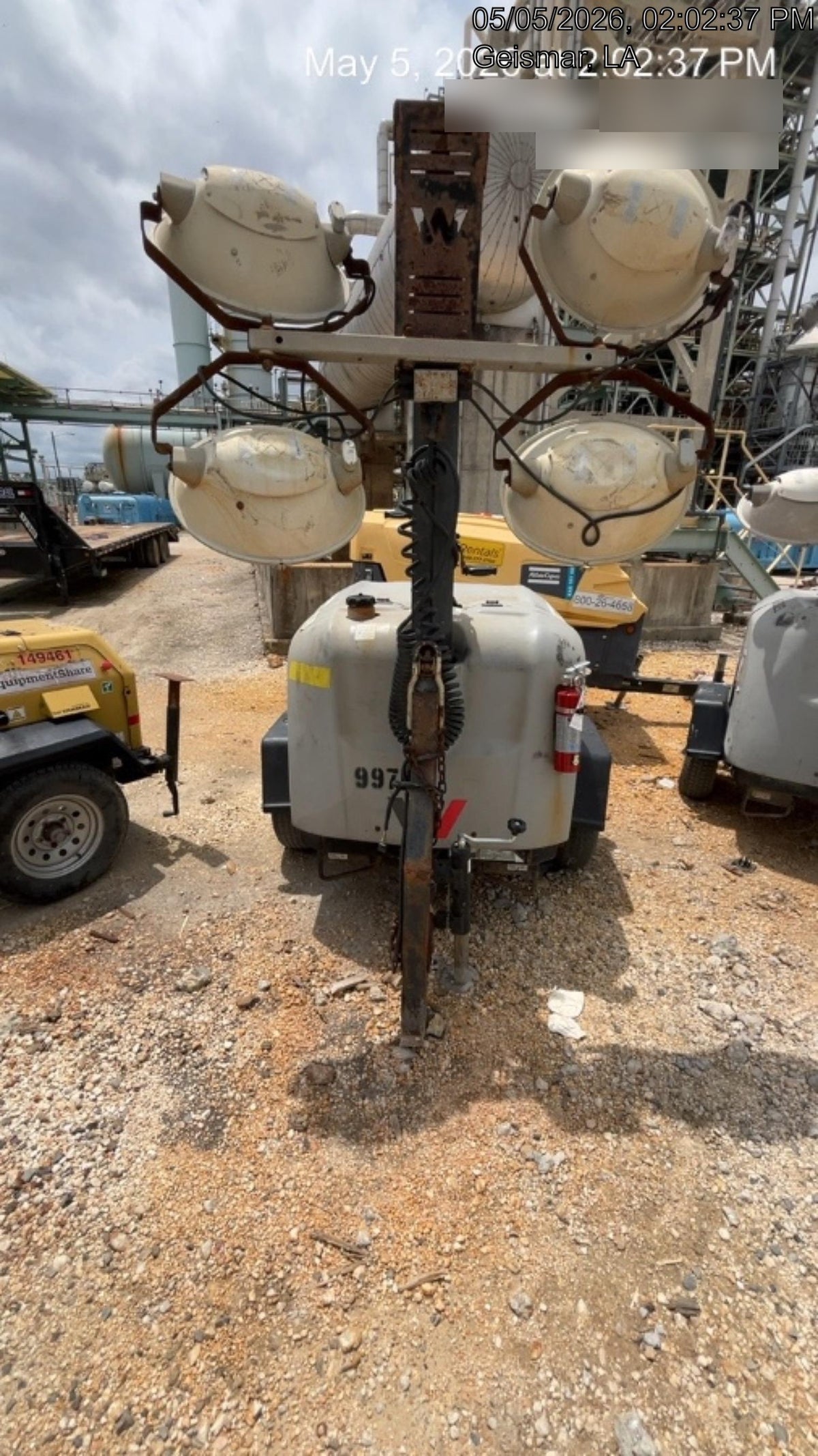 Wacker Neuson LTV6K-MH Wacker Neuson LTV6K Towable Light Tower
