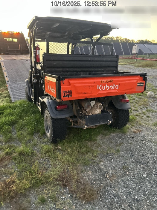 Kubota RTV-X1140W-H Plastic Canopy, Windshield Acrylic Clear, LED Strobe Light, Wire Harness Kit, Back up Alarm